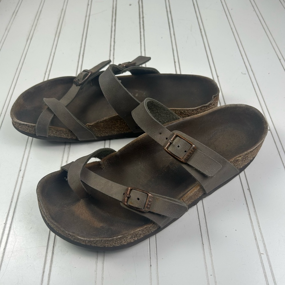 Birkenstock Mayari Regular Wide Sandal’s Women’s Size 8, SEE MEASUREMENT - Picture 5 of 9